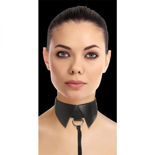 Shots Ouch! Collar Clásico con Correa Negro marca OUCH!