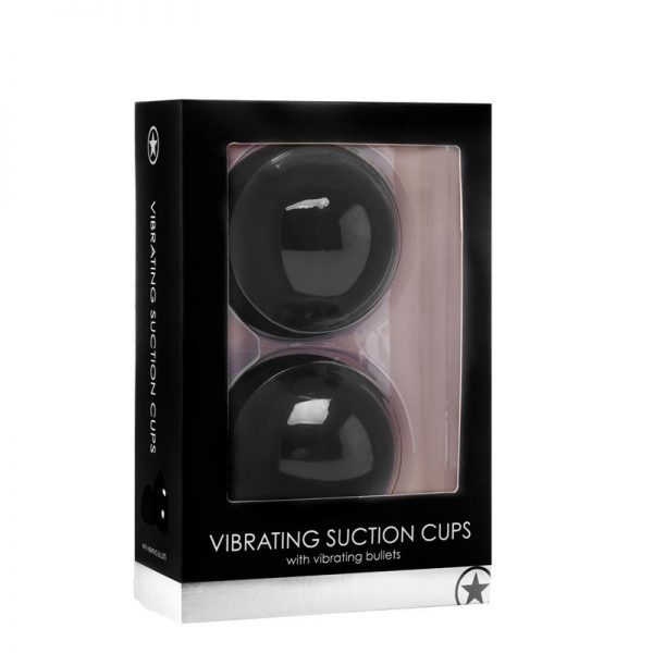Shots Ouch! Copa de Succión Vibradora para Pecho Color Negro de calidad