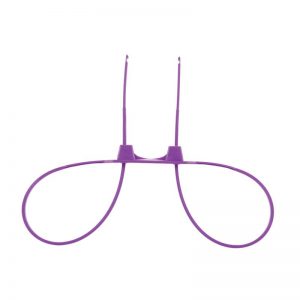 Shots Ouch! Esposas con Zip Color Púrpura barato