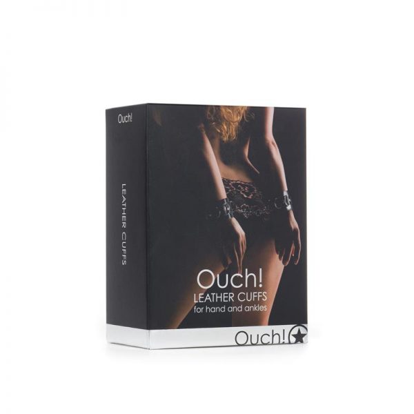 Shots Ouch! Esposas de Cuerdo Negro fabricante OUCH!