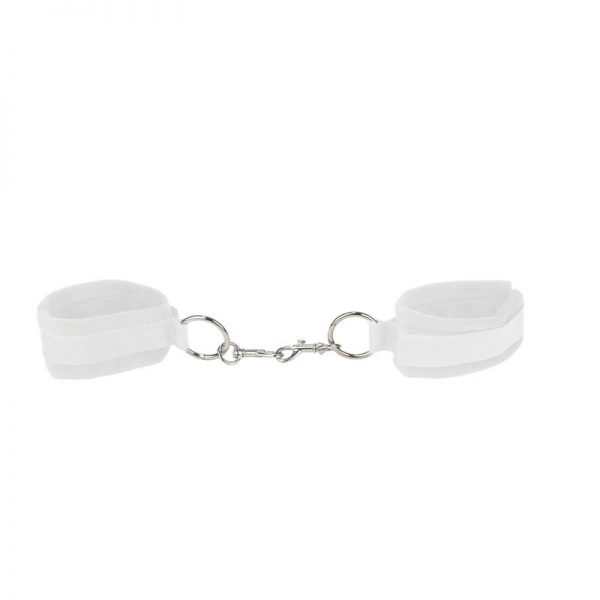 Shots Ouch! Esposas de Velcro Blanco barato