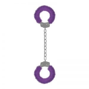 Shots Ouch! Esposas para Tobillo para Principiantes con Pelo Color Púrpura barato