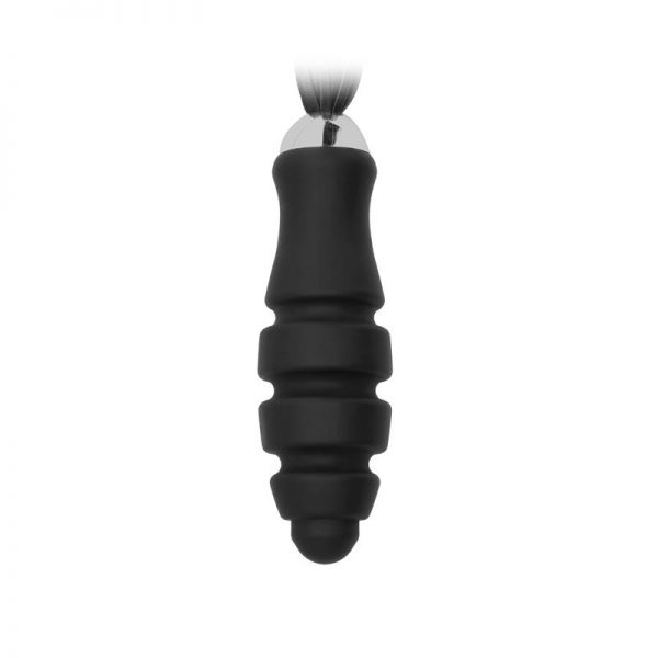 Shots Ouch! Flogger y Dildo Color Negro de calidad