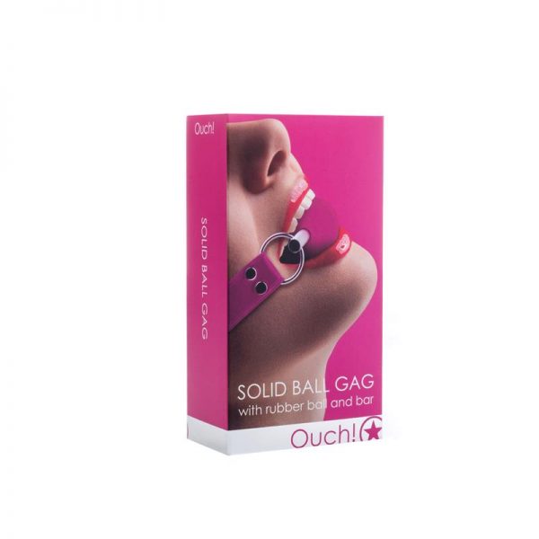 Shots Ouch! Mordaza de Bola Rosa marca OUCH!