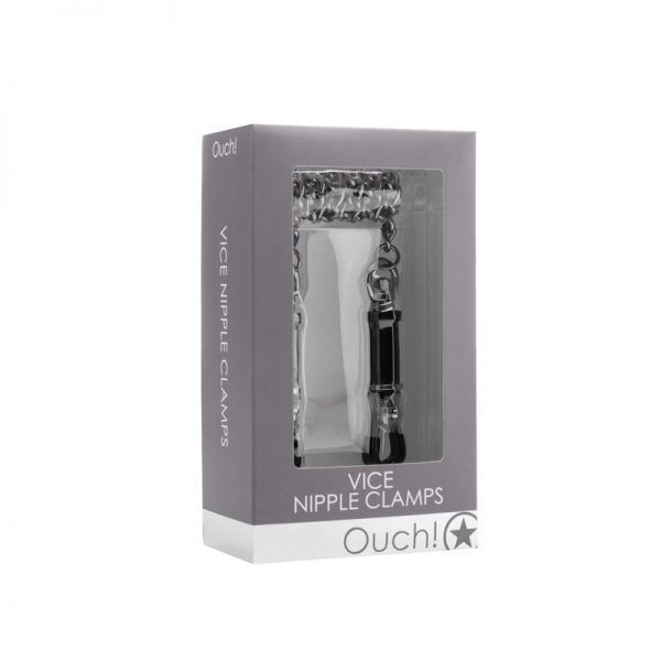 Shots Ouch! Pinzas para Pezones con Cadena Metal de calidad