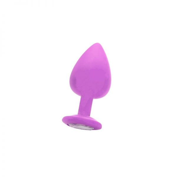 Shots Ouch! Plug Anal Diamante Extra Grande Púrpura barato