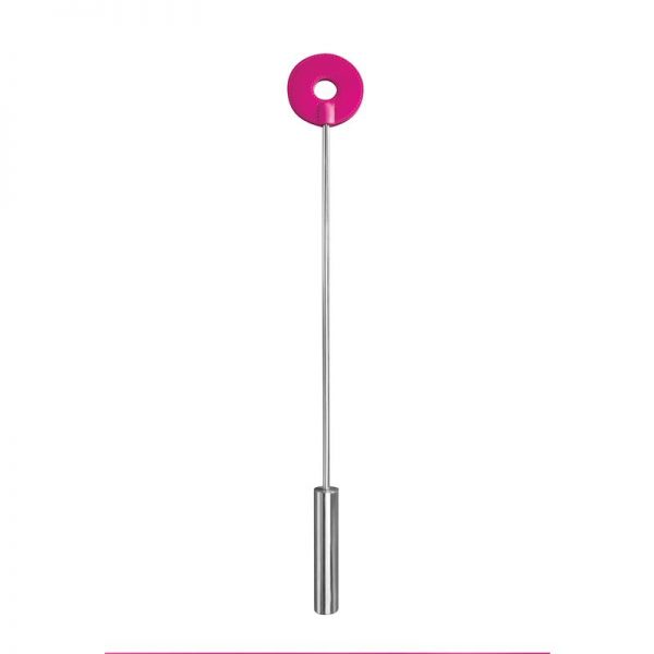 Shots Ouch! Whips and Paddles Fusta de Cuero Rosa barato
