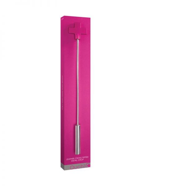 Shots Ouch! Whips and Paddles Fusta Rosa de calidad