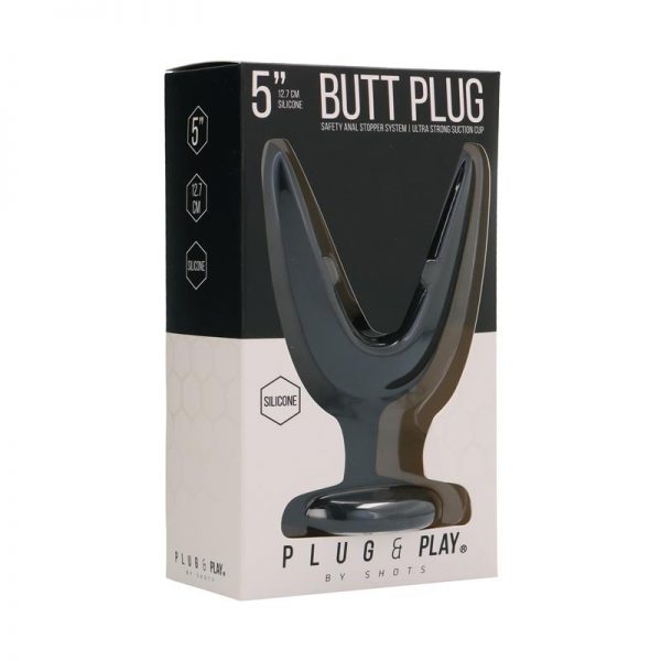 Shots Plug & Play Plug Anal Split 2-13 cm de calidad
