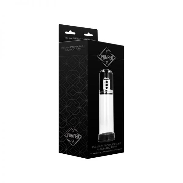 Shots Pumped Succionador de Pene Automático Premium Transparente de calidad