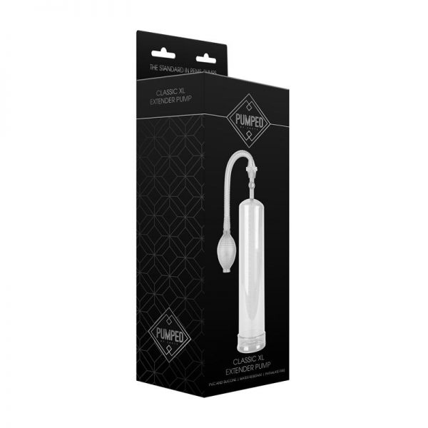 Shots Pumped Succionador de Pene Clásico XL Transparente de calidad