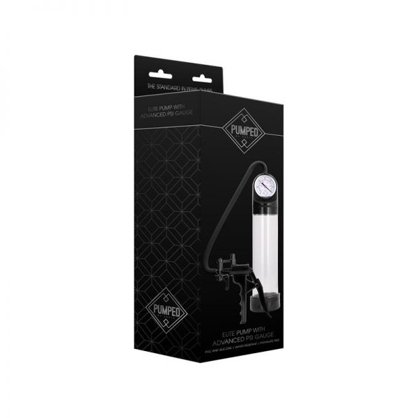 Shots Pumped Succionador de Pene Elite Transparente de calidad