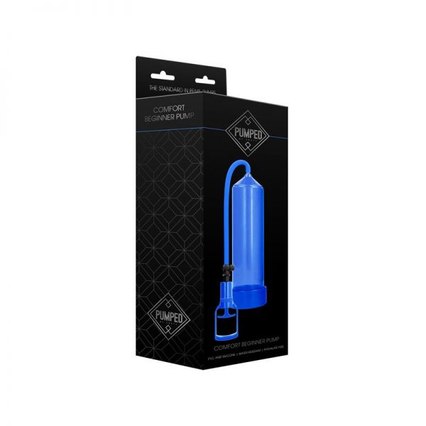 Shots Pumped Succionador de Pene para Principiantes Comfort Color Azul de calidad