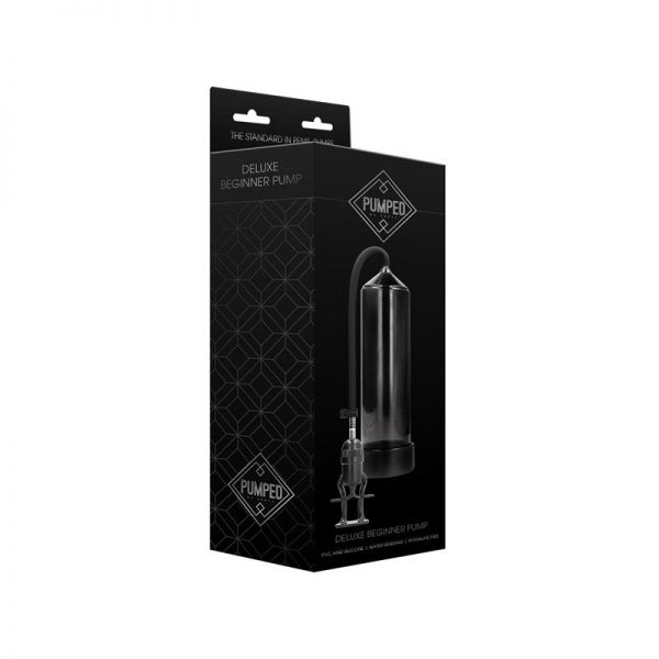 Shots Pumped Succionador de Pene para Principiantes Deluxe Color Negro de calidad