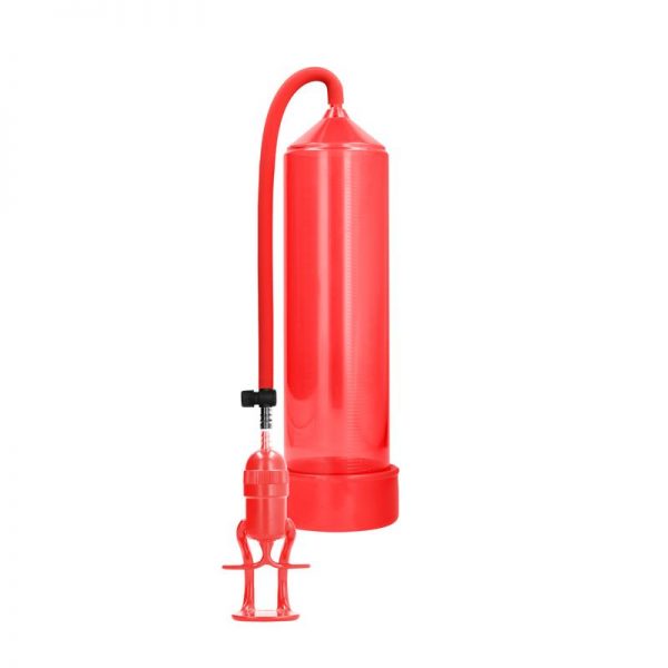 Shots Pumped Succionador de Pene para Principiantes Deluxe Color Rojo barato
