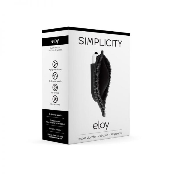 Shots Simplicity Bala Vibradora ELOY Negro marca SIMPLICITY