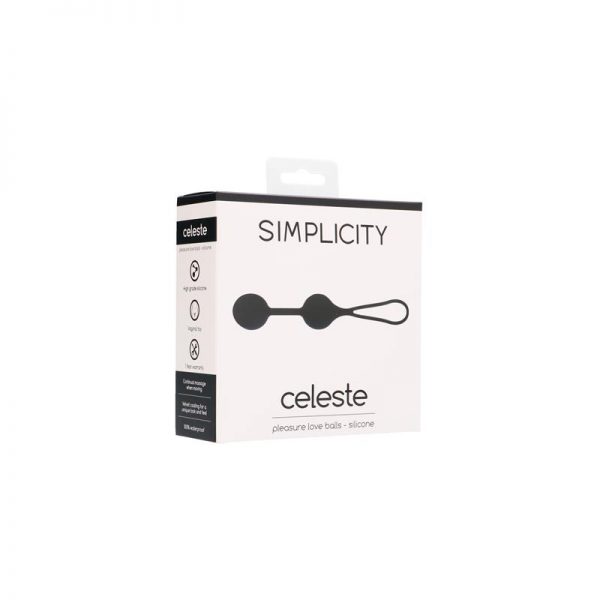 Shots Simplicity Bolas Geisha CELESTE Color Negro de calidad