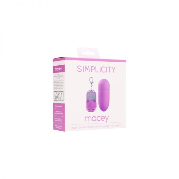 Shots Simplicity Huevo Vibrador con Control Remoto MACEY Rosa de calidad