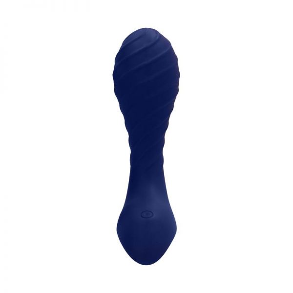 Shots Simplicity Vibrador Anal ASTOR Azul de calidad
