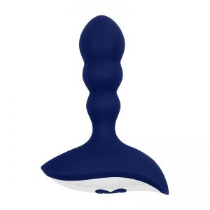 Shots Simplicity Vibrador Anal CAINE Azul barato