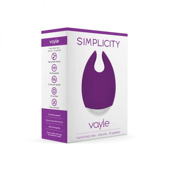 Shots Simplicity Vibrador de Mano VAYLE Púrpura de calidad
