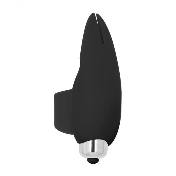 Shots Simplicity Vibrador para el Dedo PIERS Negro marca SIMPLICITY