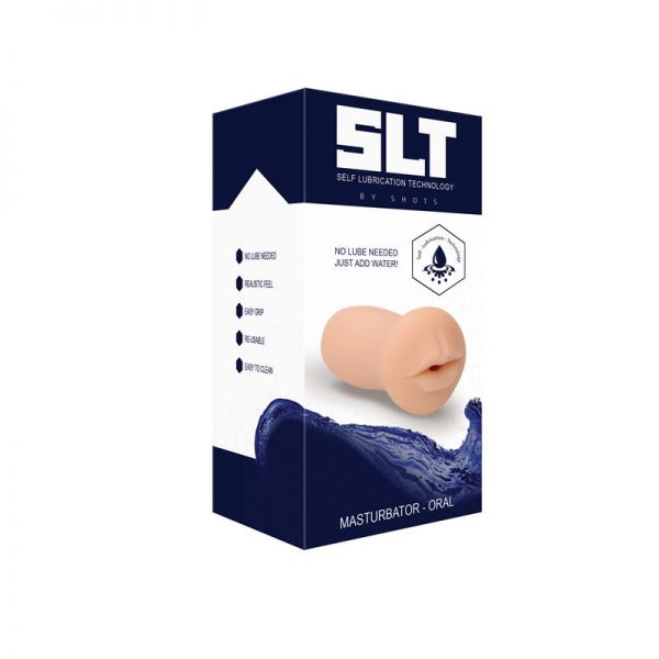 Shots SLT Masturbador Auto-lubricación Color Natural de calidad