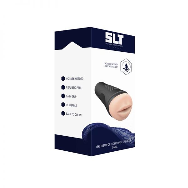 Shots SLT Masturbador Auto-lubricación XL Color Natural marca SLT