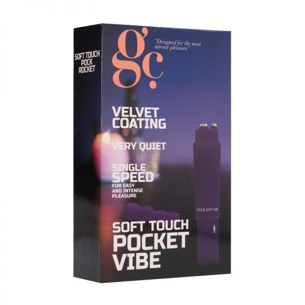 Shots Soft Touch Pocket Vibe Morado de calidad