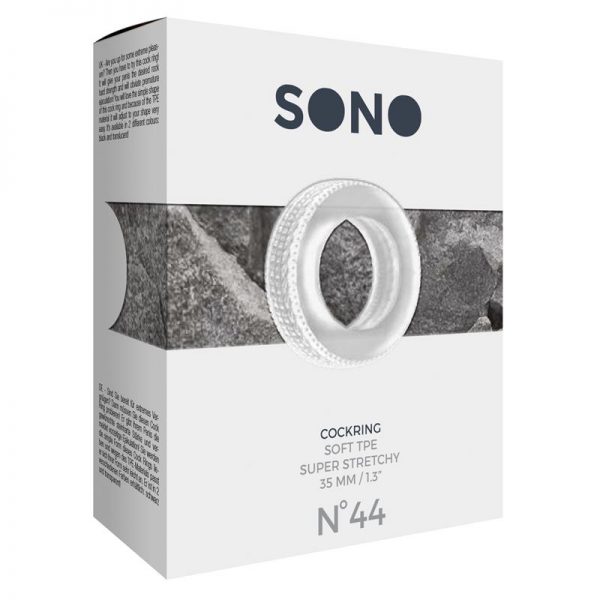 Shots Sono Anillo para el Pene No.44- Translúcido marca SONO