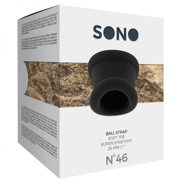 Shots Sono Anillo para los Testículos No.46 Color Negro marca SONO