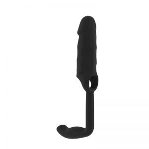 Shots Sono Funda para Pene con Plug Anal No.38 Color Negro barato