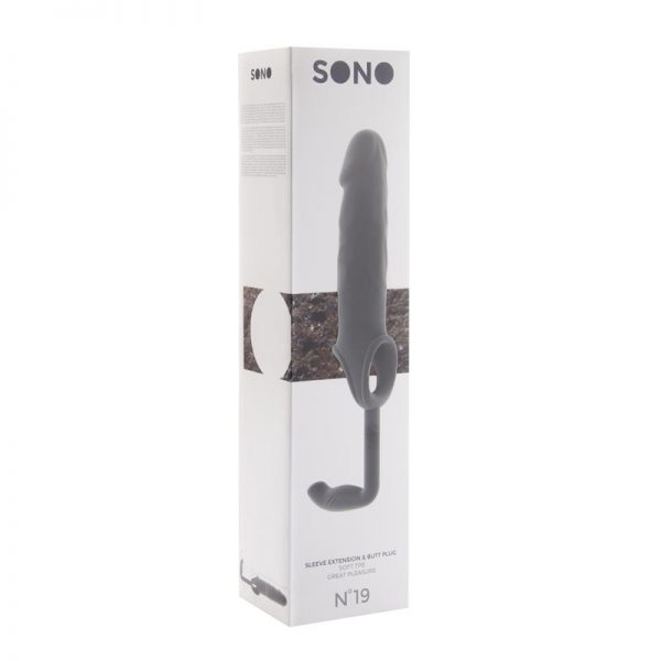 Shots Sono Funda para Pene No.19 Gris de calidad