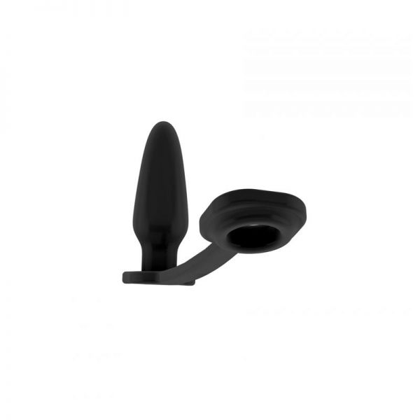 Shots Sono Plug Anal con Anillo para Pene No.1 Negro barato