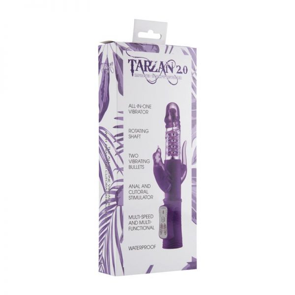 Shots Tarzan Vibrador 2.0 Púrpura de calidad