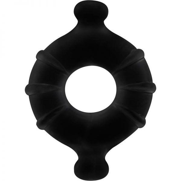 Shots Toys Anillo para el Pene Gummy XL Negro barato