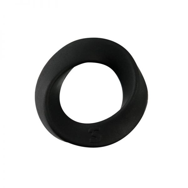 Shots Toys Anillo para el Pene Regular Negro de calidad