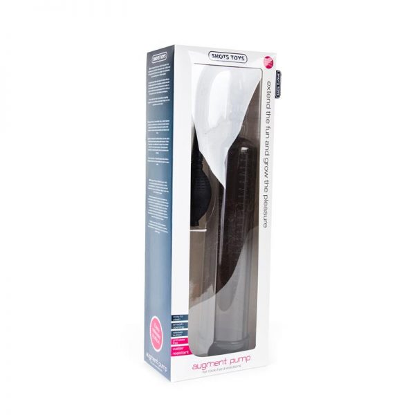 Shots Toys Augment Pump Negro de calidad