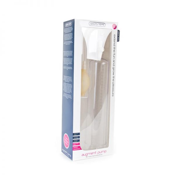 Shots Toys Augment Pump Transparente de calidad