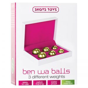 Shots Toys Ben Wa Bolas Set Oro barato