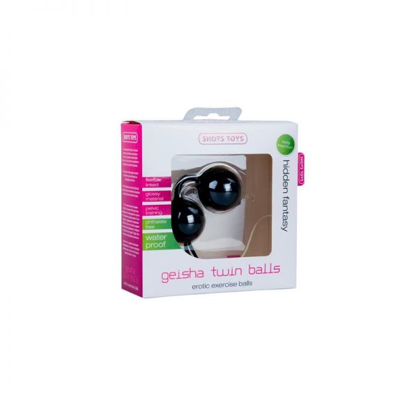 Shots Toys Bolas Geisha Negro de calidad