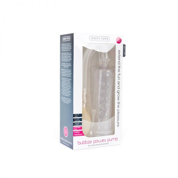 Shots Toys Bomba de Succión para el Pene Transparente de calidad