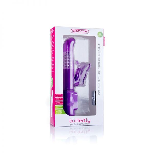 Shots Toys Butterfly Lila de calidad
