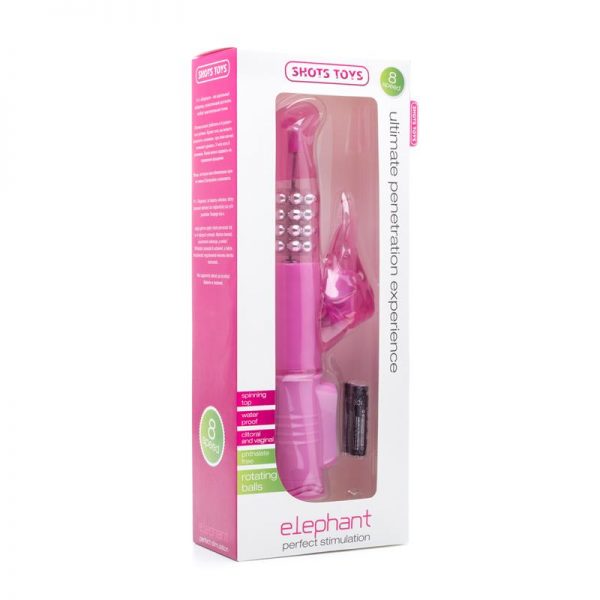 Shots Toys Elephant Rosa de calidad