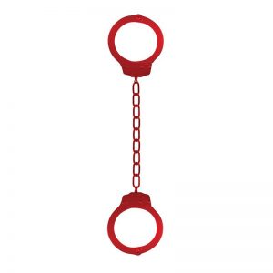 Shots Toys Esposas para los Tobillos de Metal Color Rojo barato