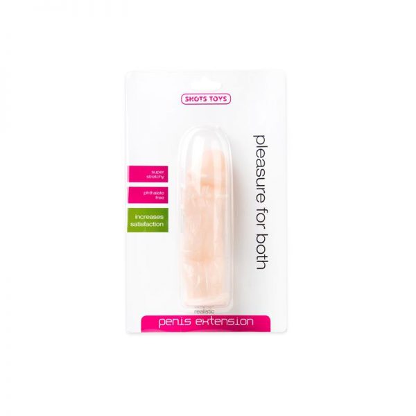 Shots Toys Extensión de Pene Realístico Color Natural de calidad