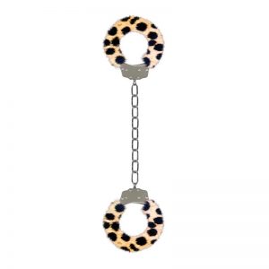 Shots Toys Furry Ankle Esposas para Tobillos Leopardo barato