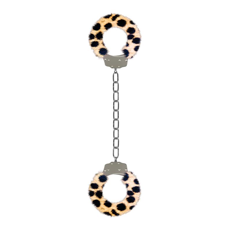 Shots Toys Furry Ankle Esposas para Tobillos Leopardo barato