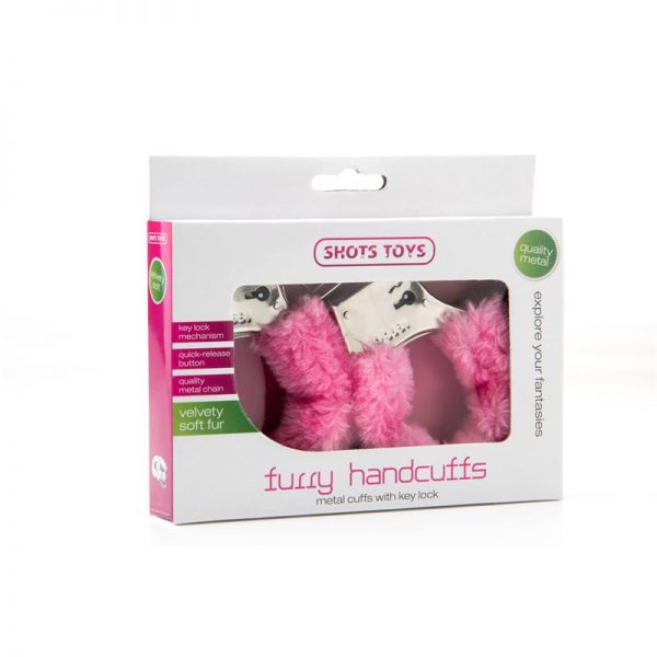 Shots Toys Furry Esposas Rosa de calidad