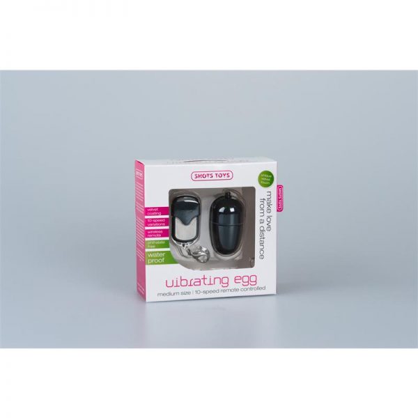 Shots Toys Huevo Vibrador 10 Velocidades Control Remoto Negro barato